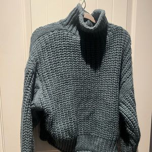 Teal H&M sweater